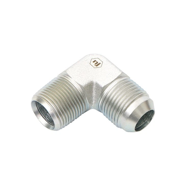 Male JIC  Male NPTF hydraulic hose fittings Elbow 90 Degree